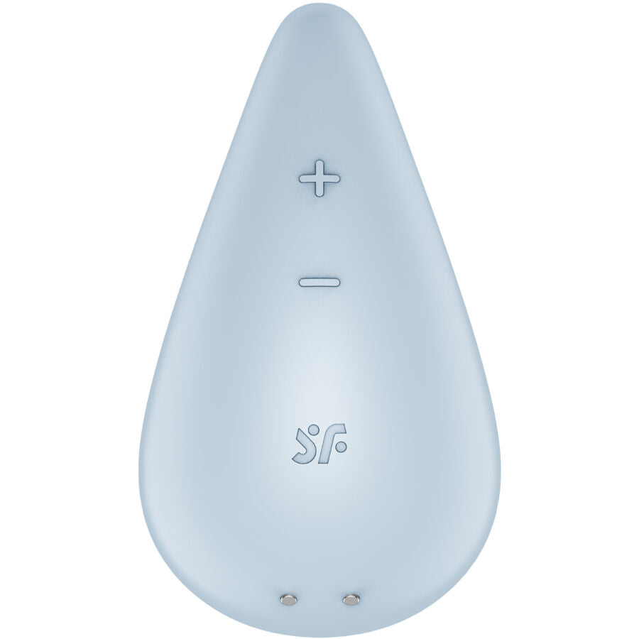 SATISFYER LAYONS Vibrateur Dew Drop Lay-On Bleu — vue détaillée