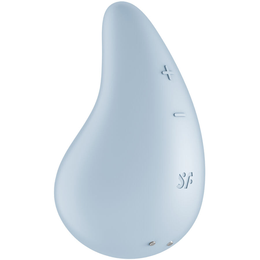SATISFYER LAYONS Vibrateur Dew Drop Lay-On Bleu — vue alternative