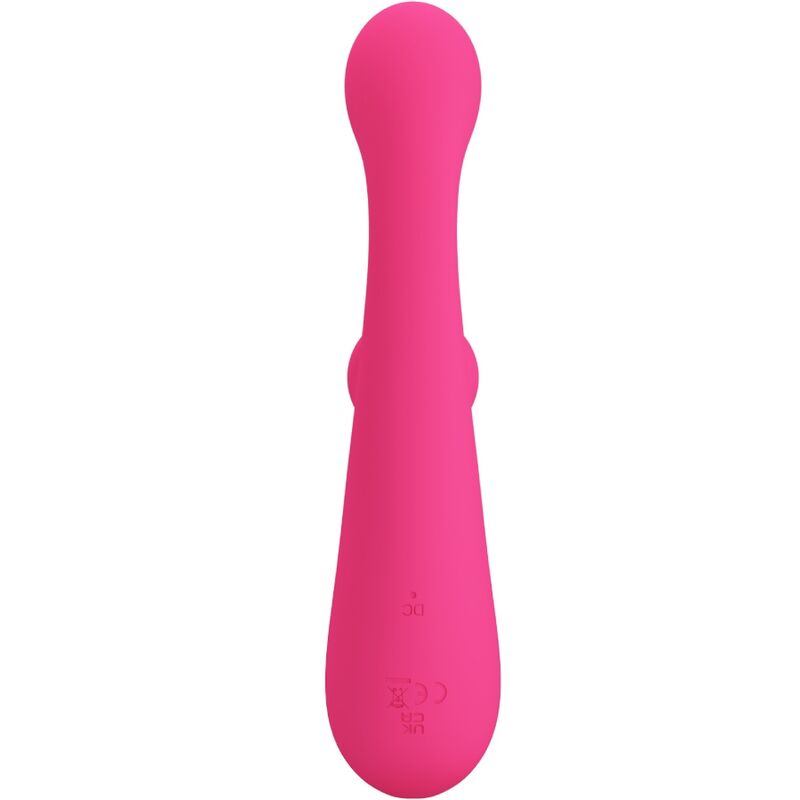 PRETTY LOVE FLIRTATION Skylar Vibrateur Stimulateur Rose — vue arrière