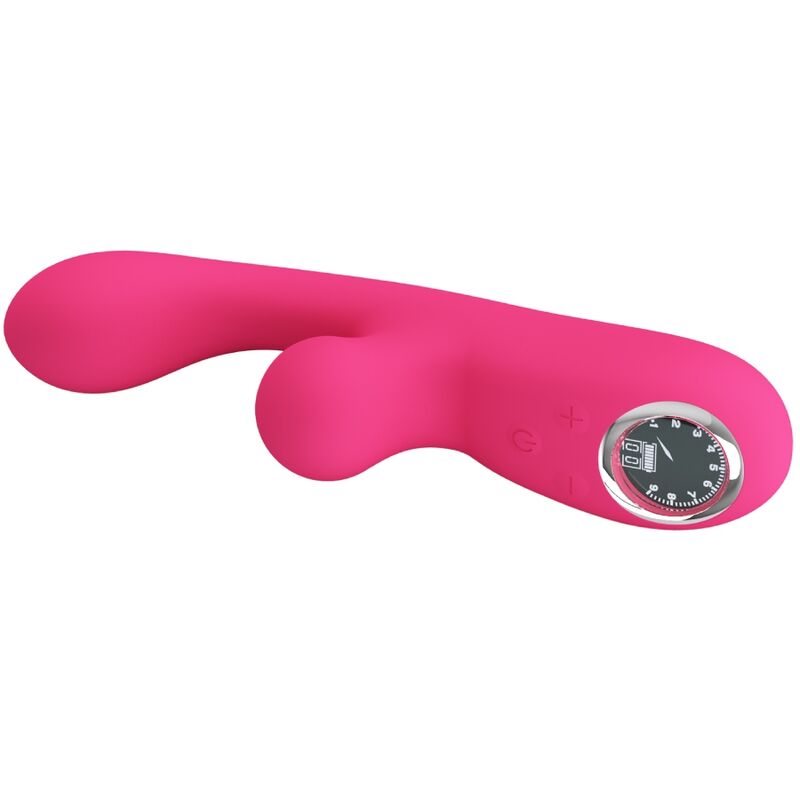 PRETTY LOVE FLIRTATION Skylar Vibrateur Stimulateur Rose — accessoires inclus