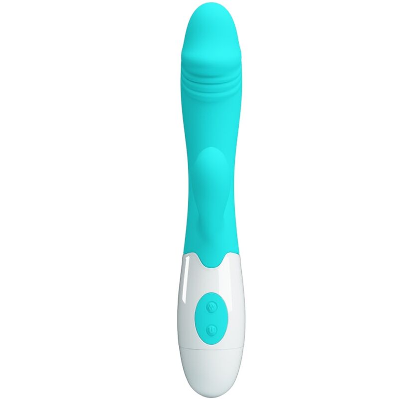 PRETTY LOVE FLIRTATION VIBRATEUR SNAPPY G-SPOT VERT AQUA — vue détaillée