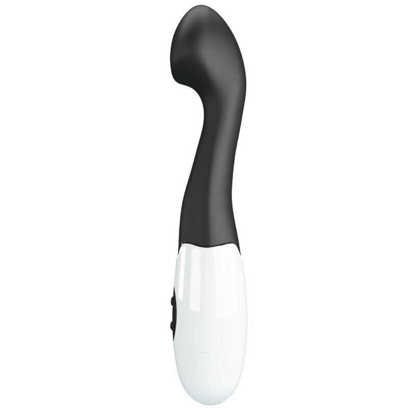 PRETTY LOVE FLIRTATION CHARLES VIBRATEUR POINT G 30 MODES NOIR — vue détaillée