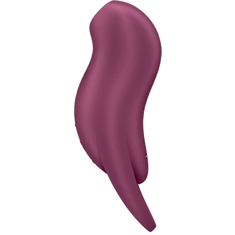 SATISFYER AIR PULSE Pocket Pro 1 Stimulateur Clitoris Grenat — vue alternative