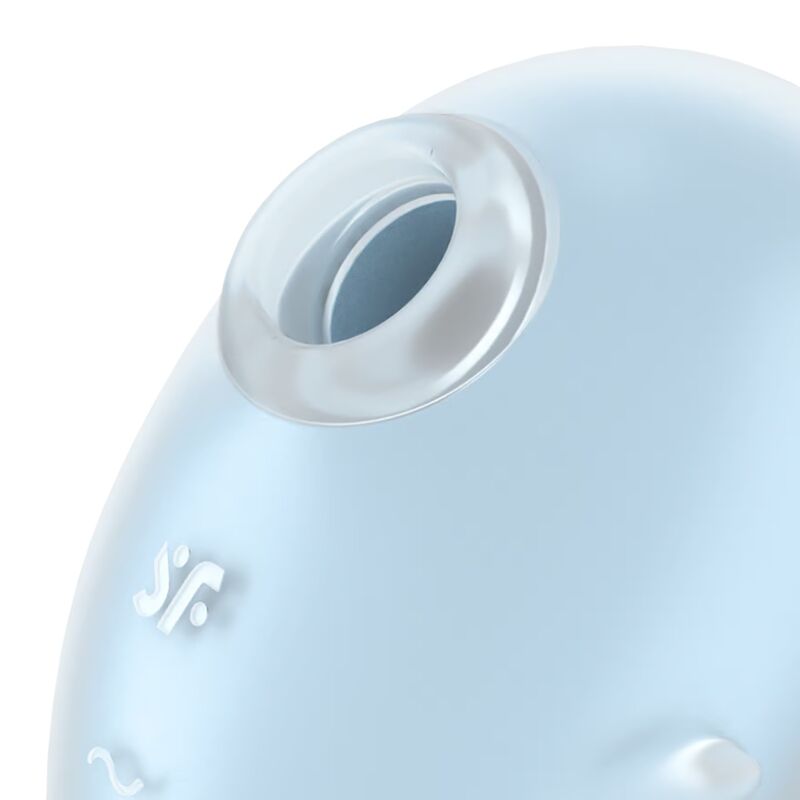 SATISFYER - Cutie Ghost Vibrator Blue Light