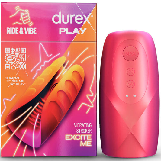 DUREX TOYS MASTURBATEUR VIBRATEUR TOY RIDE & VIBE - Aura Intime