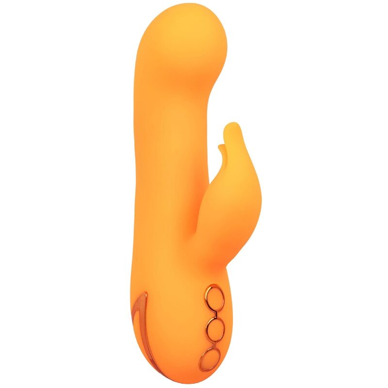 CALEXOTICS - Montecito Muse Vibrateur Lapin Orange Par California Dreaming