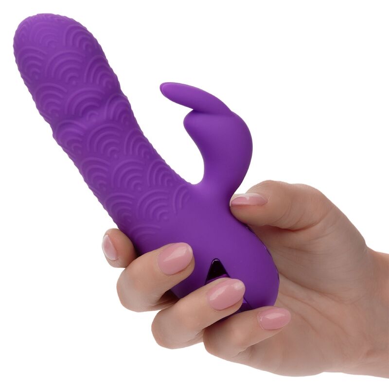 CALEXOTICS MANHATTAN BEACH MARVEL VIBRATEUR RABBIT VIOLET PAR CALIFO... - Aura Intime