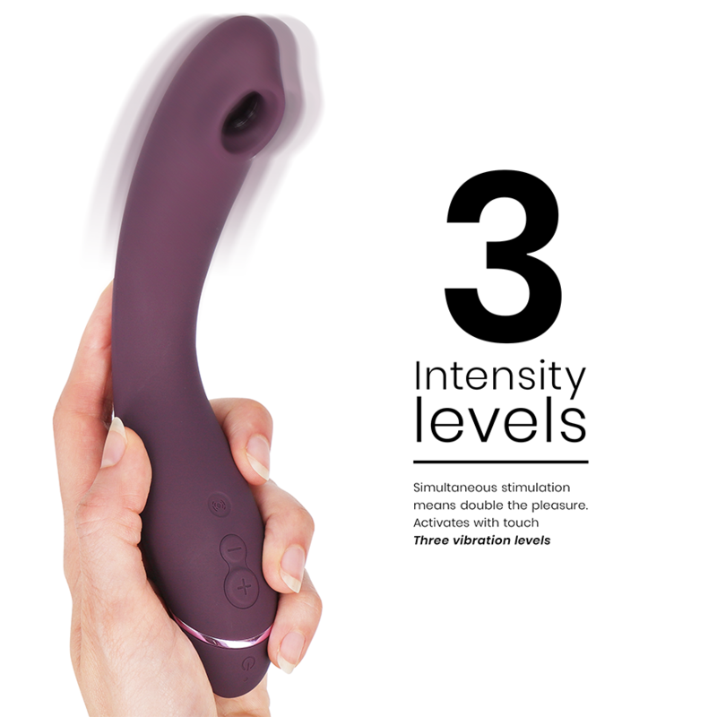 WOMANIZER Og G-Spot Aubergine — vue arrière