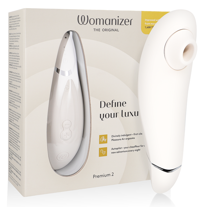 WOMANIZER Stimulateur Clitoral Premium 2 Gris Chaud - Aura Intime