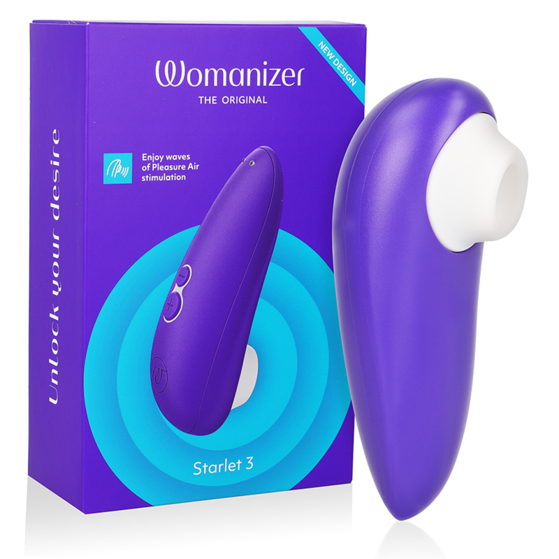WOMANIZER Stimulateur Clitoral Starlet 3 Indigo - Aura Intime