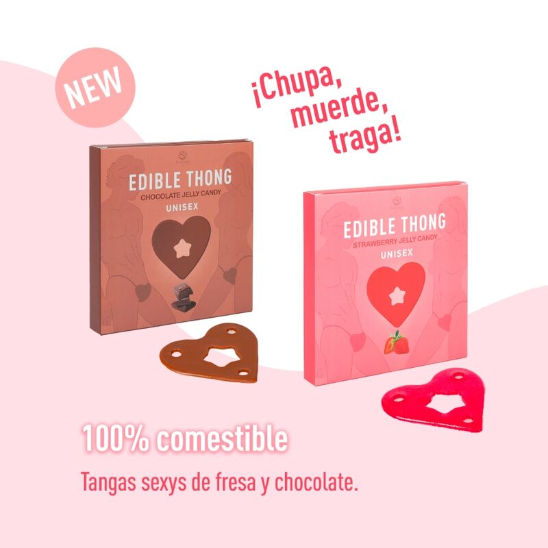 SECRETPLAY COSMETIC STRING GUMMY FRAISE — vue arrière