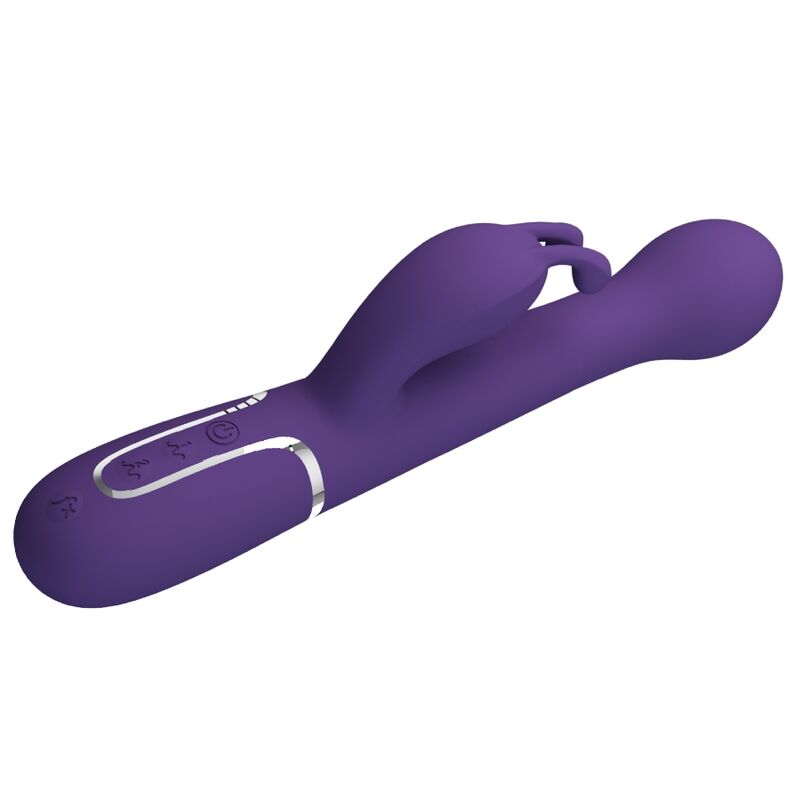 PRETTY LOVE FLIRTATION Dejon Vibrateur Rabbit 3 1 Multifonction Violet — vue arrière