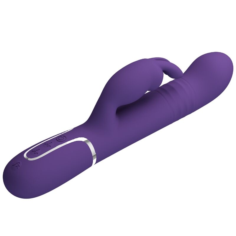 PRETTY LOVE FLIRTATION COALE VIBRATEUR RABBIT 4 1 VIOLET — vue arrière