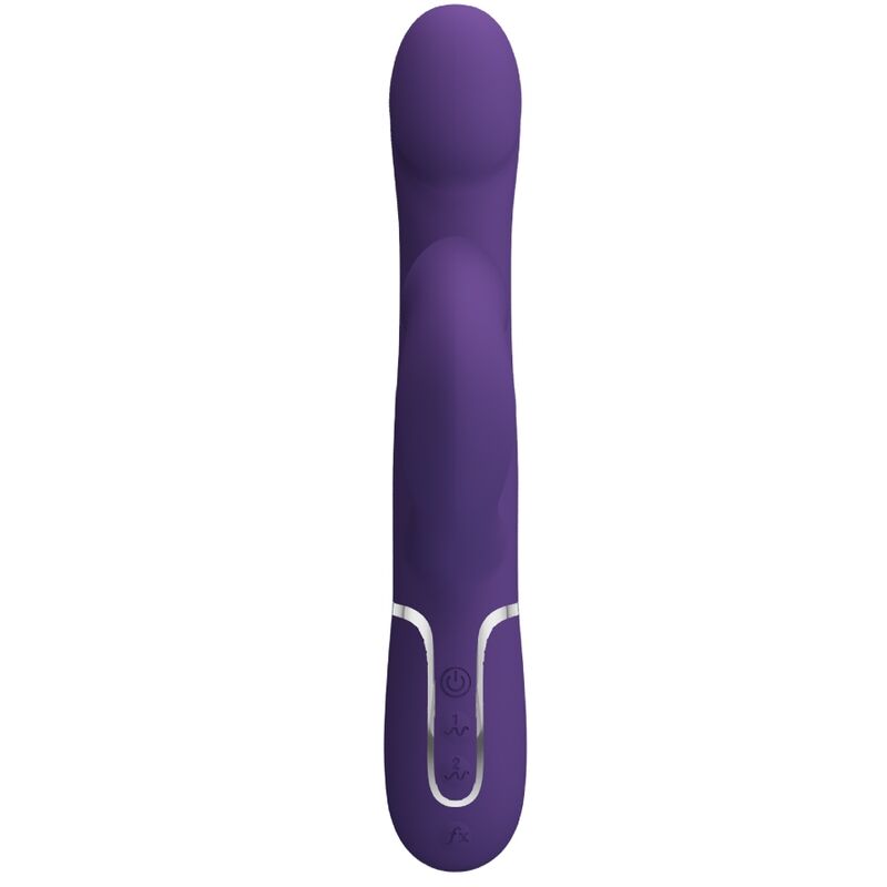 PRETTY LOVE FLIRTATION ZALIN PERLES VIBRATEUR LAPIN 4 1 VIOLET — vue alternative