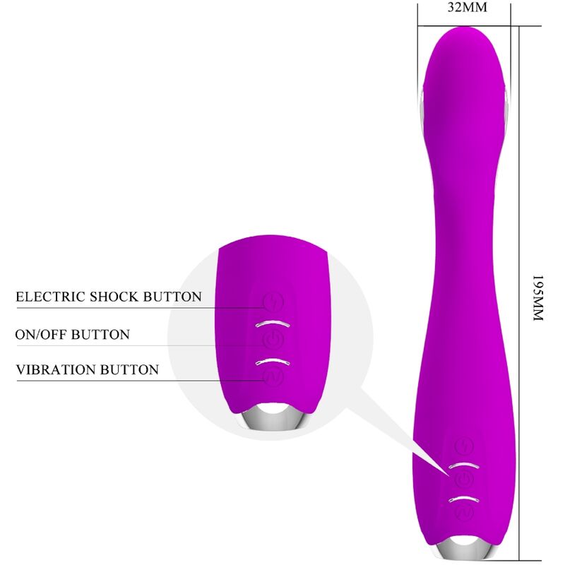 PRETTY LOVE - Hector Electroshock Vibrator Application Gratuite Violet