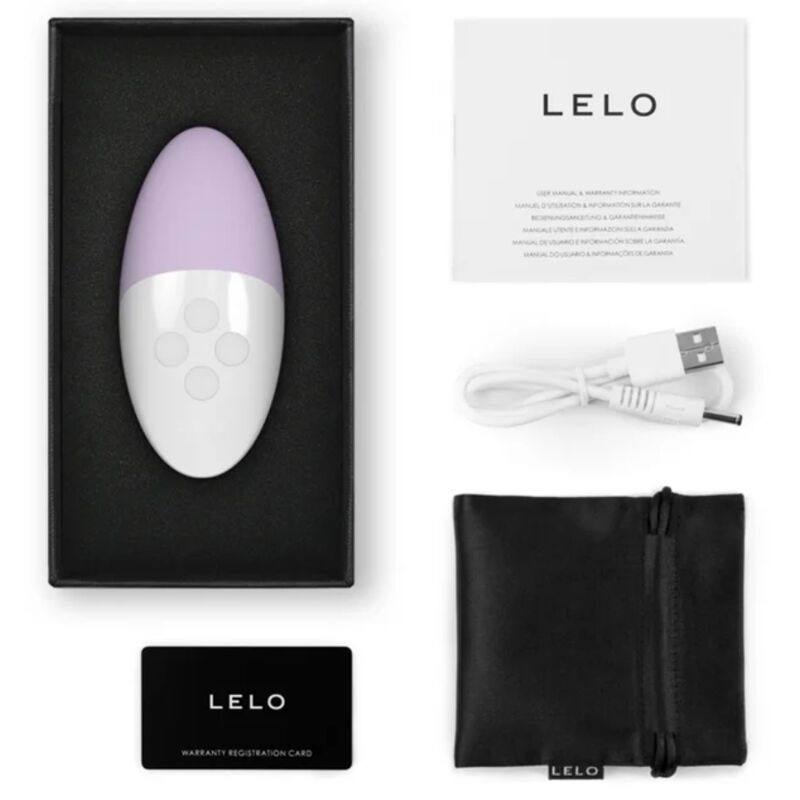 LELO SIRI 3 MASSEUR CLITORIS CALME LAVANDE — vue alternative