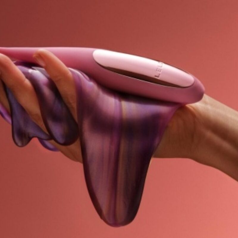LELO Dot Travel Stimulateur Clitoris Violet — accessoires inclus