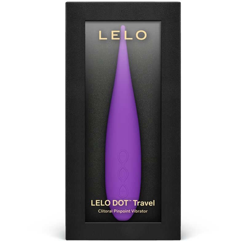 LELO Dot Travel Stimulateur Clitoris Violet — vue détaillée
