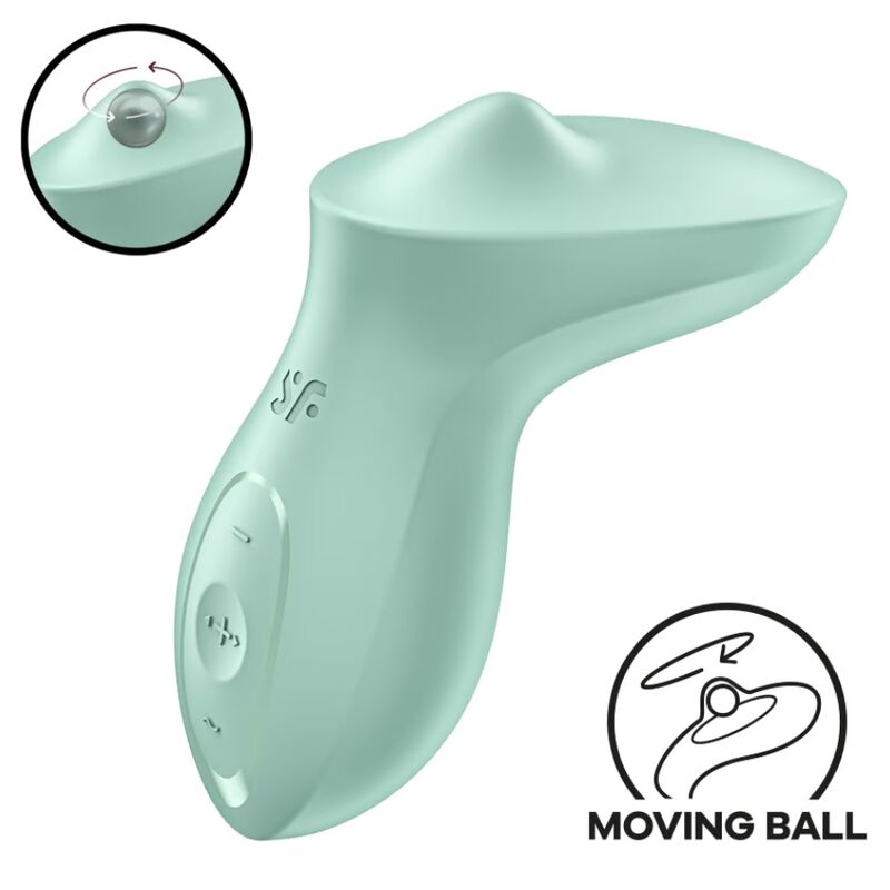 SATISFYER - Vibrateur Exciterrr À Poser Sur Le Clitoris Menthe