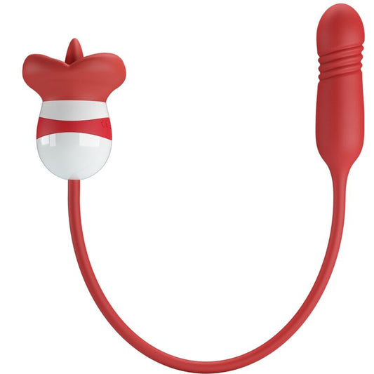 PRETTY LOVE FLIRTATION Ashlynn Masturbateur Bouche Rouge - Aura Intime
