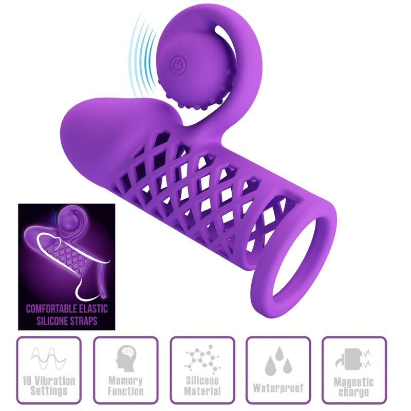 ROMANCE HARDEN MANCHE PROLONGÉE POURPRE — vue détaillée