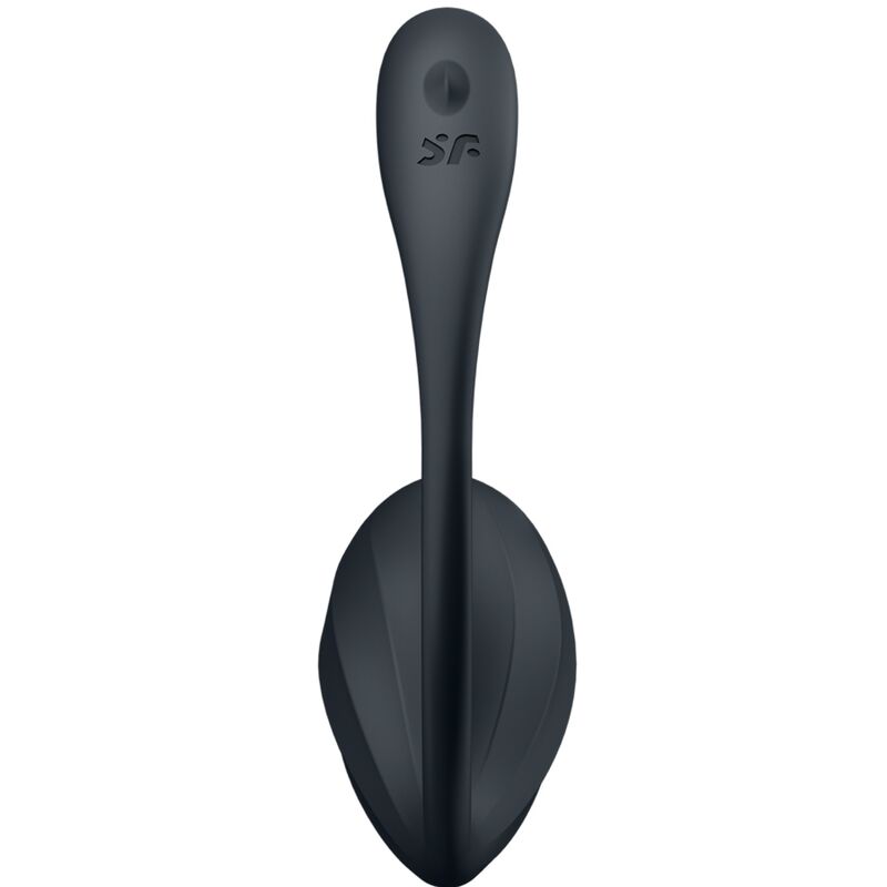 SATISFYER PARTNER Ribbed Petal Télécommande Stimulateur Point G Noir Applic... — vue alternative