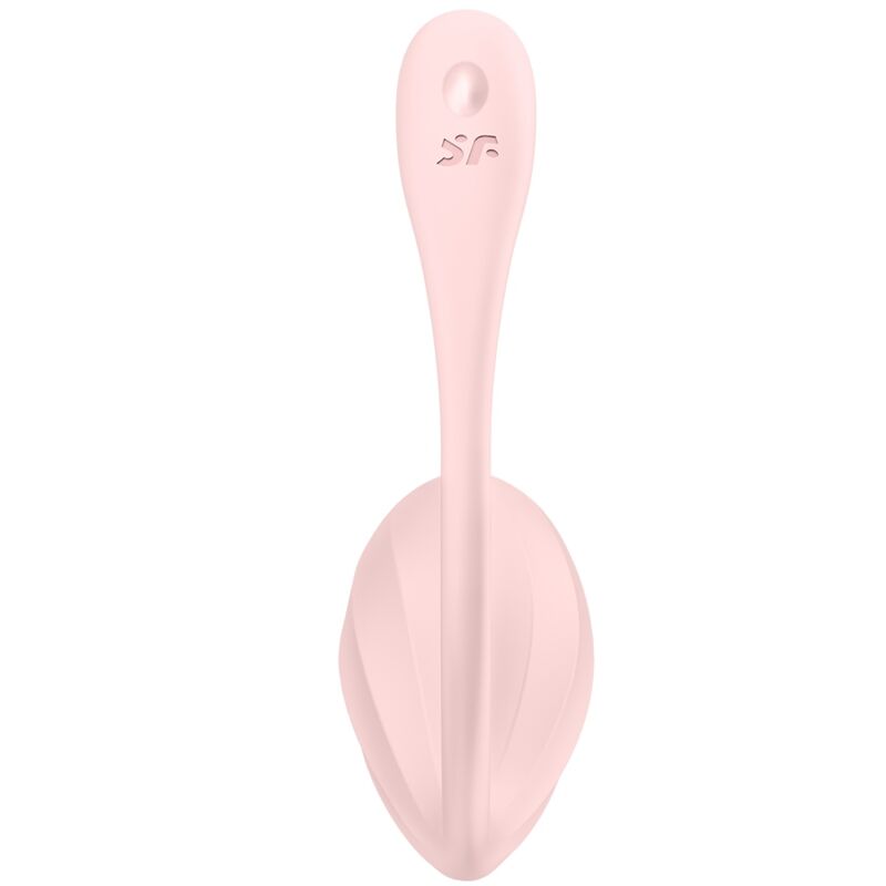 SATISFYER PARTNER Ribbed Petal Stimulateur À Distance G Point Rose Applicat... — vue détaillée