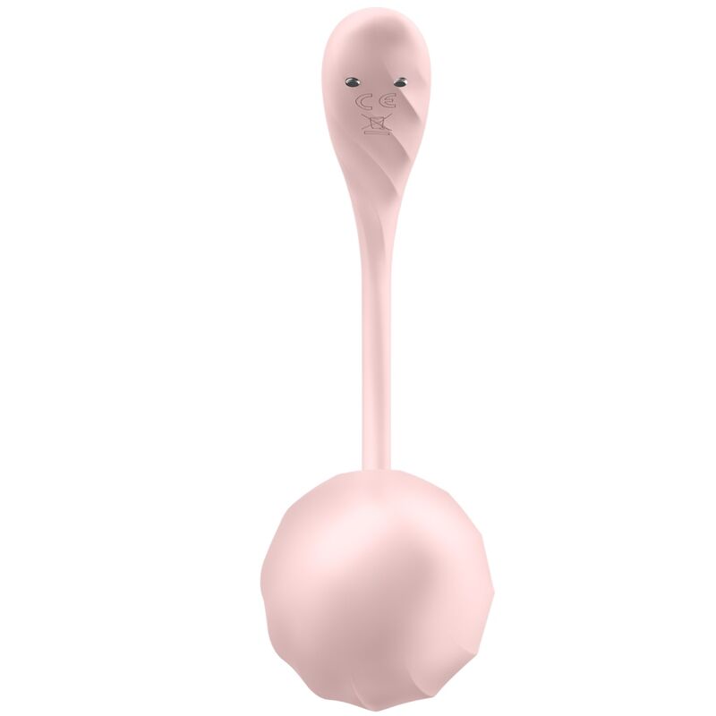 SATISFYER PARTNER Ribbed Petal Stimulateur À Distance G Point Rose Applicat... — vue alternative