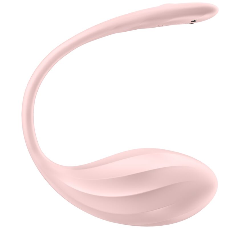 SATISFYER PARTNER Ribbed Petal Stimulateur À Distance G Point Rose Applicat... — vue arrière