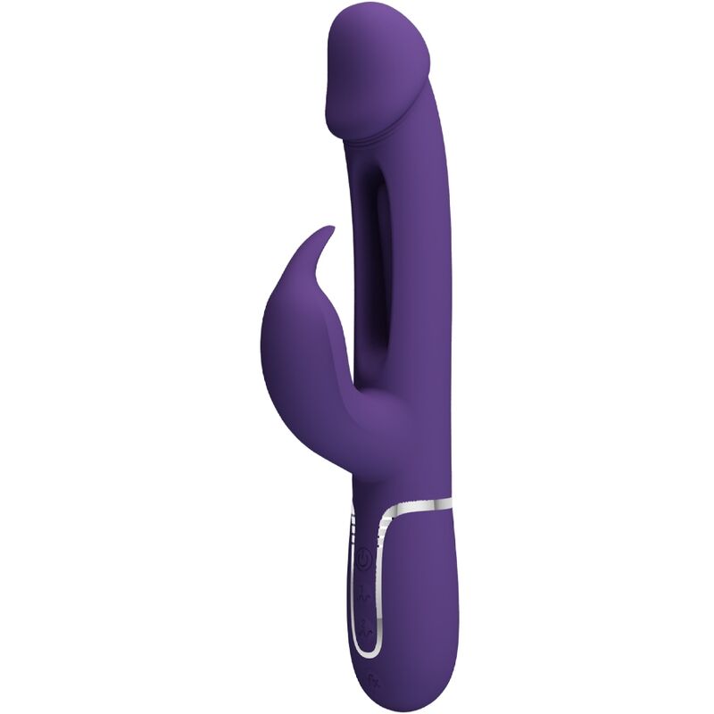 PRETTY LOVE PARTY UP Vibrateur Multifonction 3 1 Kampas Rabbit Langue Violet — vue détaillée