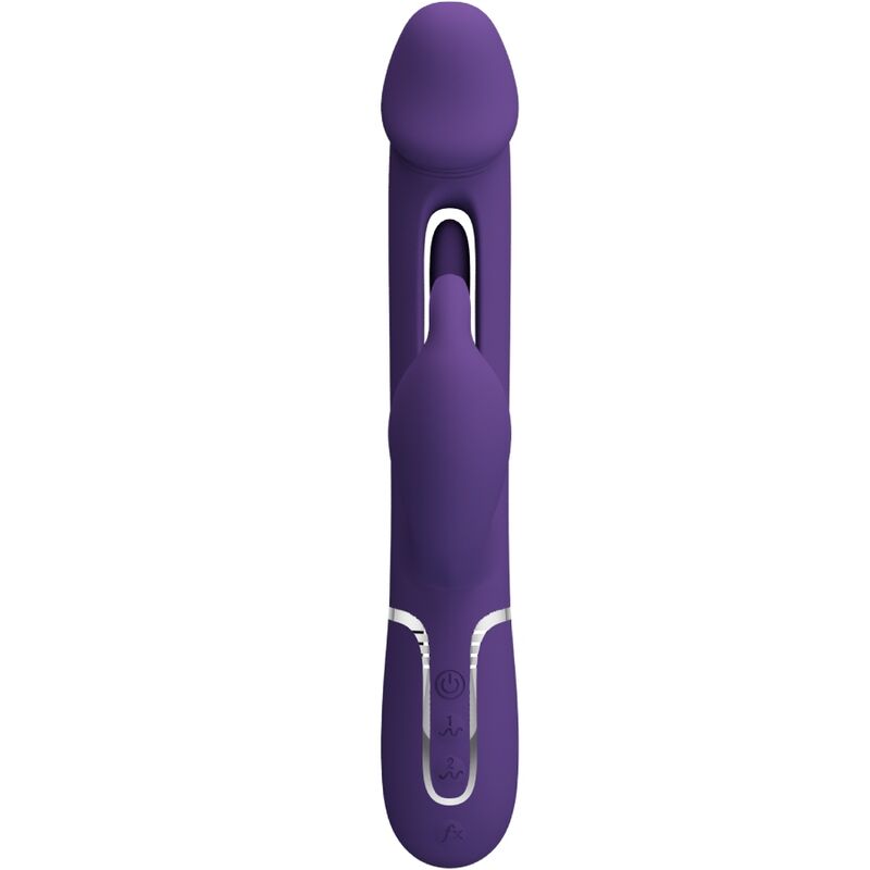 PRETTY LOVE PARTY UP Vibrateur Multifonction 3 1 Kampas Rabbit Langue Violet — vue alternative