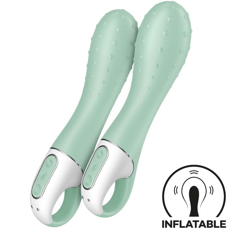SATISFYER VIBRATOR Air Pump Vibrator 3 Point G Gonflable Neuf — vue détaillée