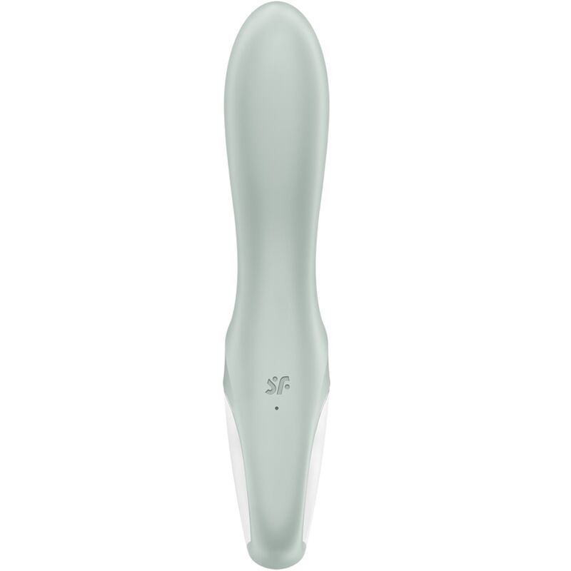 SATISFYER VIBRATOR Air Pump Booty 3 Vibrateur Anal Gonflable Gris Vert — vue alternative