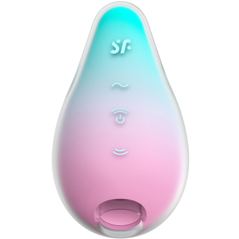 SATISFYER AIR PULSE Mermaid Vibes Stimulateur & Vibrateur Menthe Rose — vue détaillée