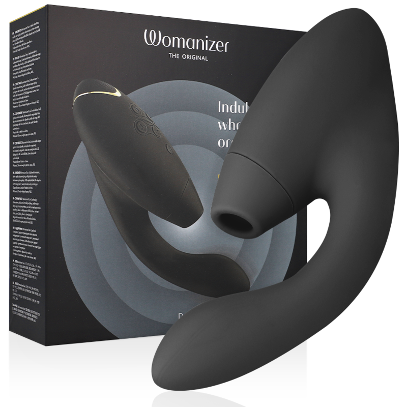 WOMANIZER Stimulateur Duo 2 Noir - Aura Intime