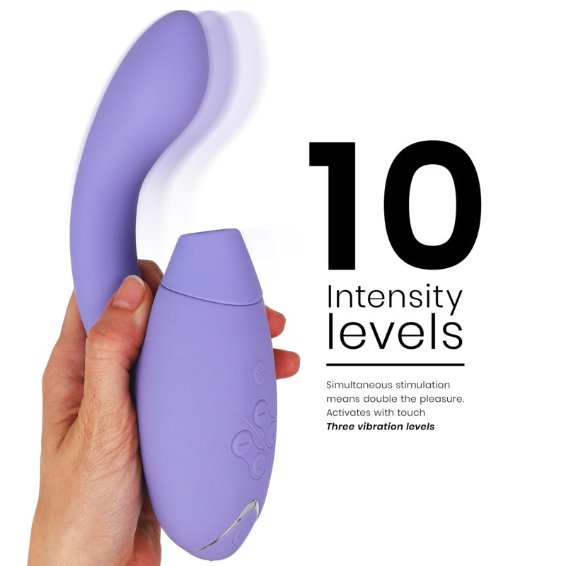 WOMANIZER Duo 2 Stimulateur Lilas — vue arrière