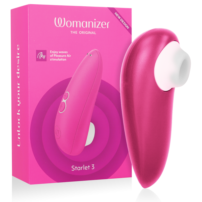 WOMANIZER Stimulateur Clitoral Starlet 3 Rose - Aura Intime
