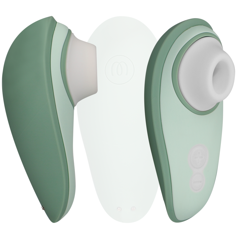 WOMANIZER Liberty 2 Stimulateur Clitoris Aspiration Vert Clair — vue détaillée