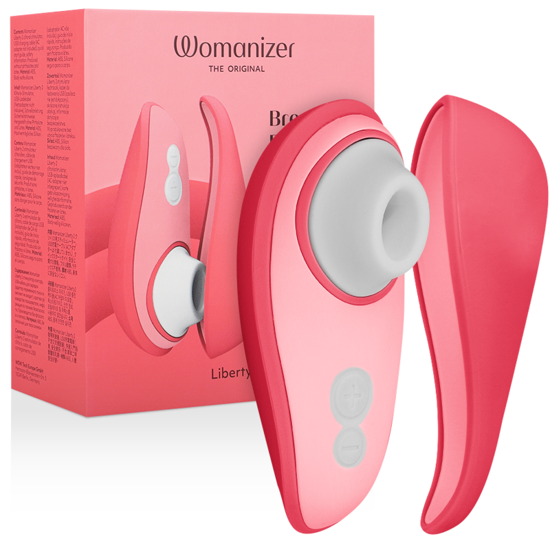 WOMANIZER Liberty 2 Stimulateur Clitoris Aspiration Rose - Aura Intime