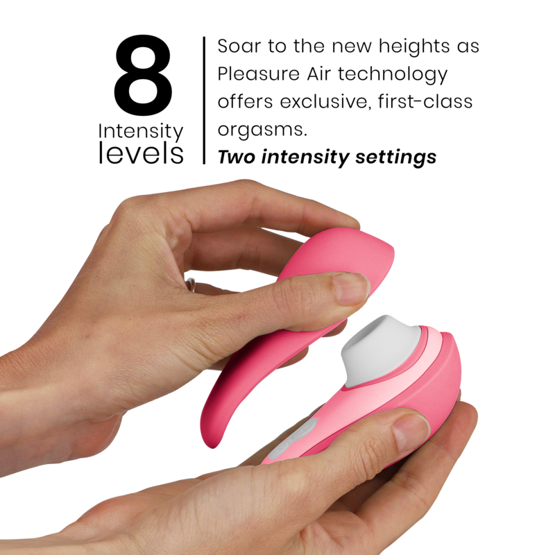 WOMANIZER Liberty 2 Stimulateur Clitoris Aspiration Rose — accessoires inclus