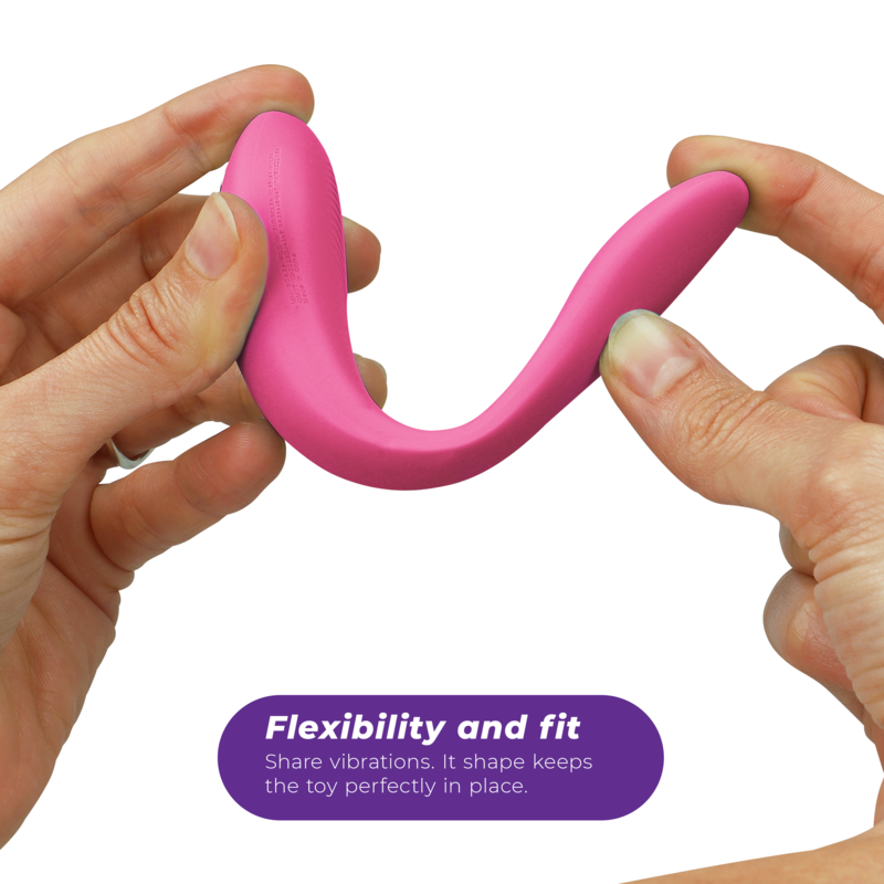 WE-VIBE Sync Lite Stimulateur Clitoris Rose — vue arrière