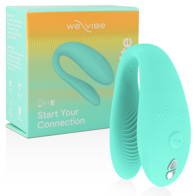 WE-VIBE Sync Lite Stimulateur Clitoris Turquoise - Aura Intime