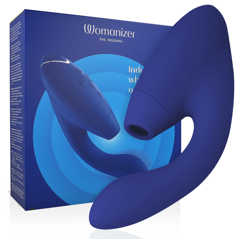 WOMANIZER Duo 2 Stimulateur Bleu - Aura Intime