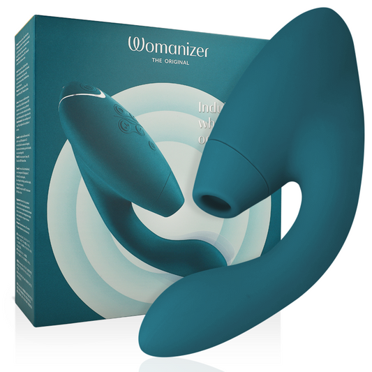 WOMANIZER Duo 2 Stimulator Bleu Pétrole - Aura Intime