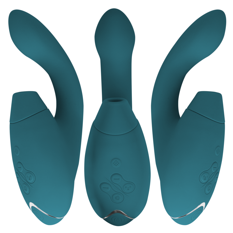 WOMANIZER Duo 2 Stimulator Bleu Pétrole — vue détaillée