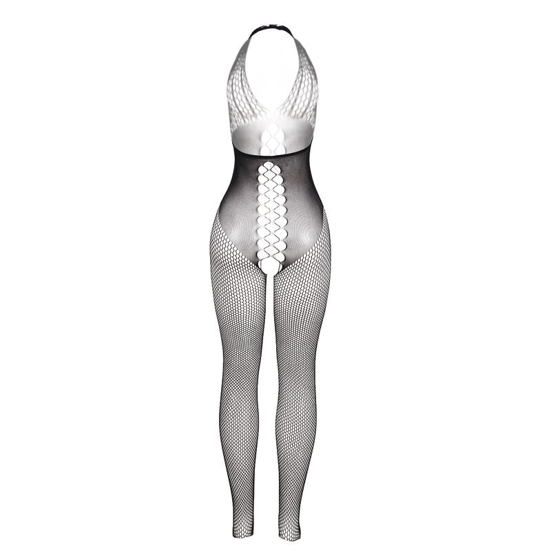 SUBBLIME BODYSTOCKINGS 951832 Bodystocking Dos Ouvert Détails Croisés Noir Taill... — vue arrière