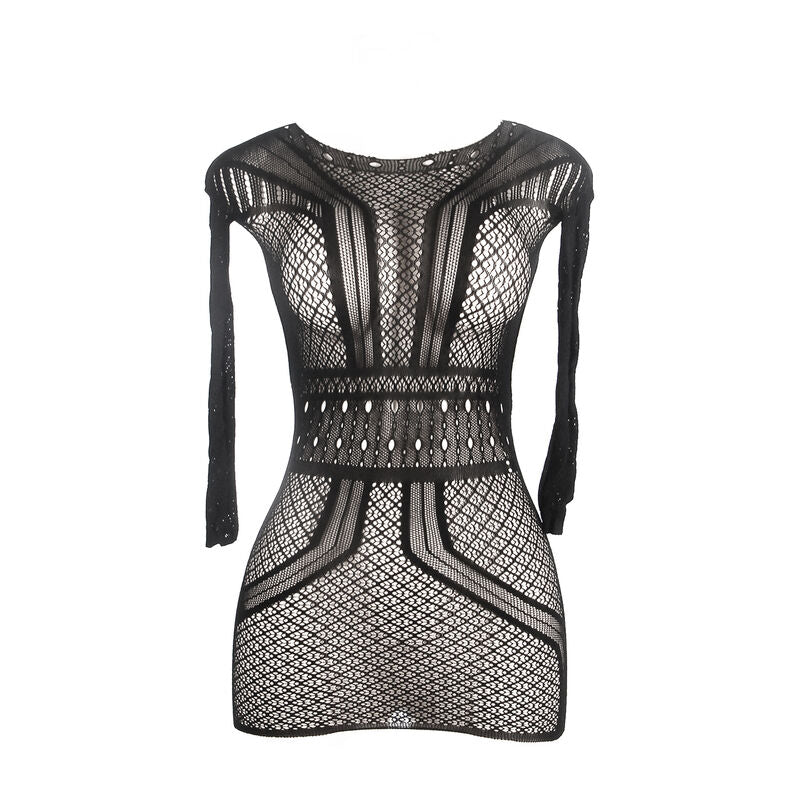 SUBBLIME DRESSES 951931 Robe Courte Résille Dos Nu Taille Unique — vue arrière