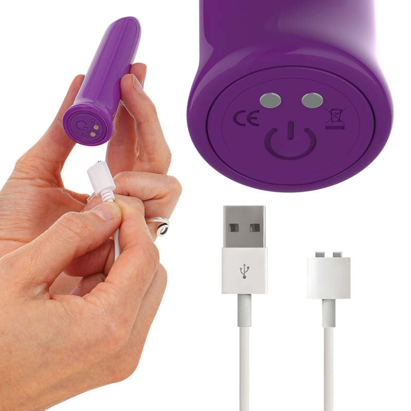 INTENSE FUN TOYS Todrick Violet Bullet Stimulant Clitoridien — vue détaillée