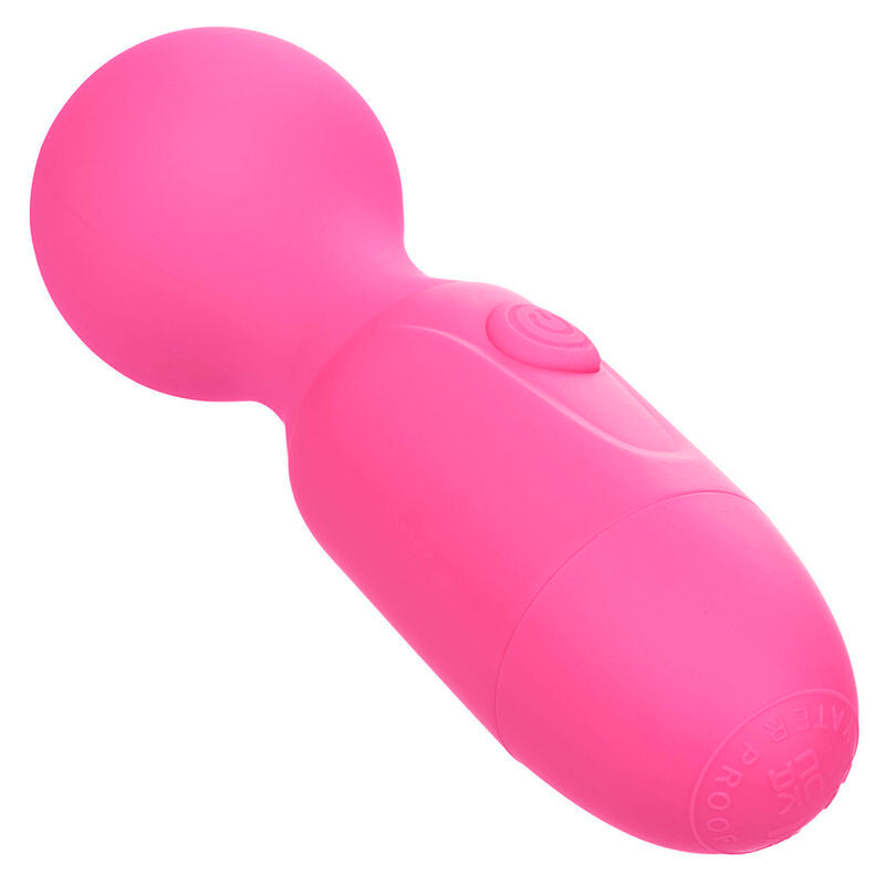 CALEXOTICS First Time Masseur Rechargeable 10 Vibrations Rose — accessoires inclus