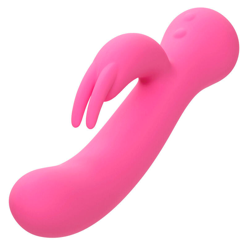 CALEXOTICS First Time Vibrateur Lapin Rechargeable Rose — vue arrière
